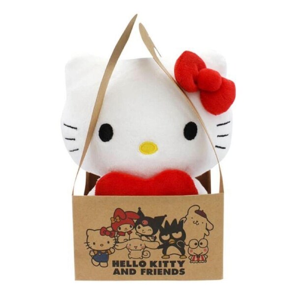Hello Kitty Eco Plush Heart 16cm