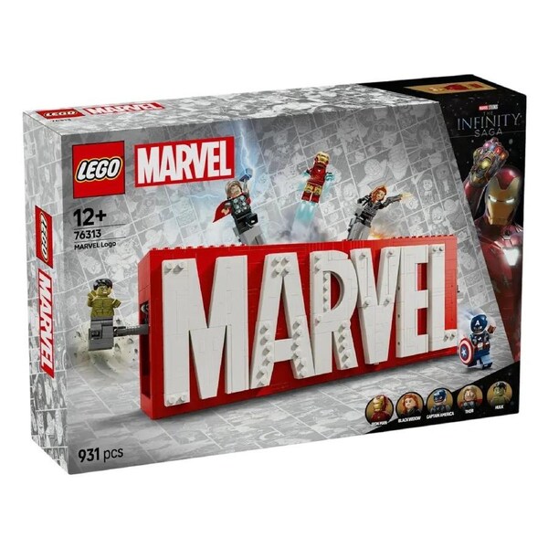 LEGO Super Heroes Marvel Logo & Minifigures (76313)
