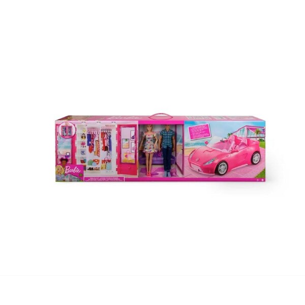 Barbie Ultimate Closet & Convertible Vehicle Playset GVK05