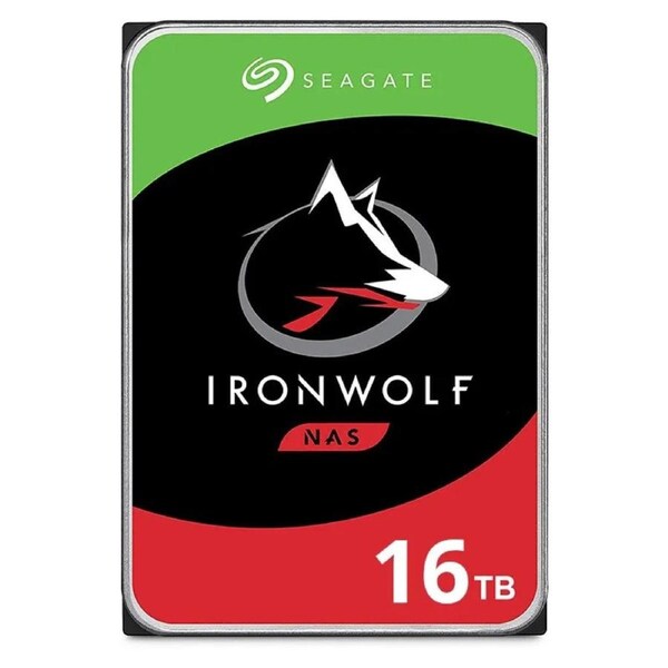 Seagate 16TB 3.5' IronWolf Pro SATA NAS Hard Drive 7200 RPM 256MB Cache HDD. 5