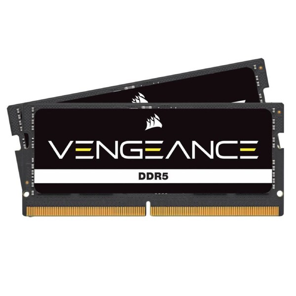 Corsair Vengeance 16GB (2x8GB) DDR5 SODIMM 4800MHz C40 1.1V Notebook Laptop