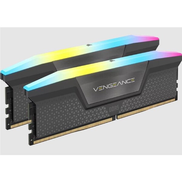 Corsair Vengeance RGB 64GB (2x32GB) DDR5 DRAM 6000MT/s CL30 AMD EXPO & Intel XMP Memory Kit