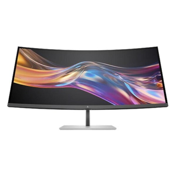 HP Series 7 Pro 738PU 38' Curved 4K WQHD Thunderbolt IPS Monitor 3840x1600 21:9 5ms Height Adjust Tilt Swivel Pivot HDMI DP USB-C VESA 3yrs