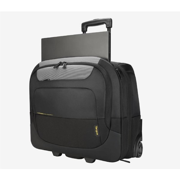 Targus 15-17.3' CityGear III Horizontal Roller Laptop Case/Notebook Bag/Suitcase for Travel - Black