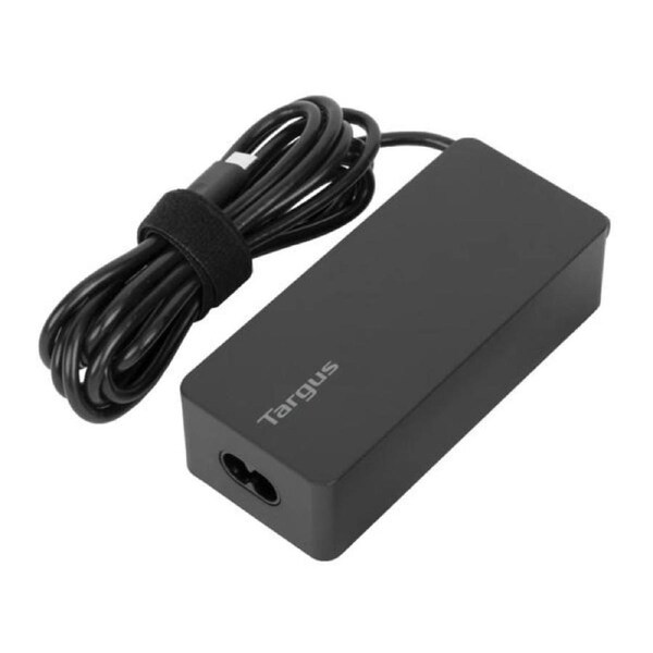 Targus 65W USB-C Charger Power Delivery Charge USB-C Laptop Tablet Mobile Phone Built-in Power Supply Protection 1.8M Cable 2yrs wty