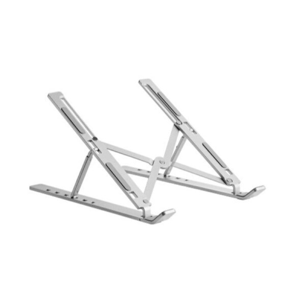 Brateck LPS03-3-03 PORTABLE 6-LEVEL ADJUSTABLE ALUMINUM LAPTOP RISER For most