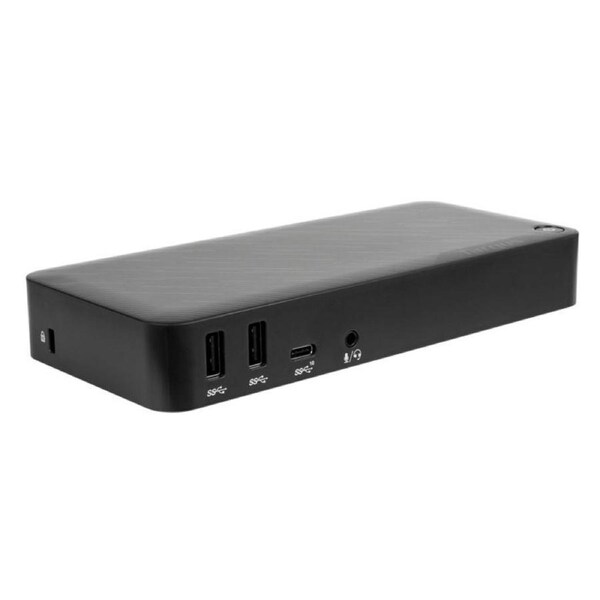 Targus USB-C Multi-Function DisplayPort Alt Mode Triple Video Docking Station 2xDP 1xHDMI 1xGeE Ethernet 2xUSB-A 1xUSB-C with 85W Power