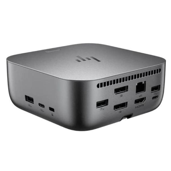 HP Dock G6 Thunderbolt 4 Docking Station - 100W Power Delivery 3xDisplays 2xDP 1xHDMI 3xUSB-A 2xUSB-C 1xTB4 2.5GbE RJ45 for HP Notebook PC