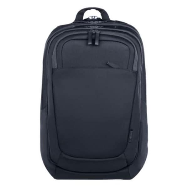 HP Bag 17' 30L Travel Plus Laptop Backpack 60% post-consumer recycled materials Double-coil zipper closing system Fits 17' 16' 15.6' 14' 13' Notebook