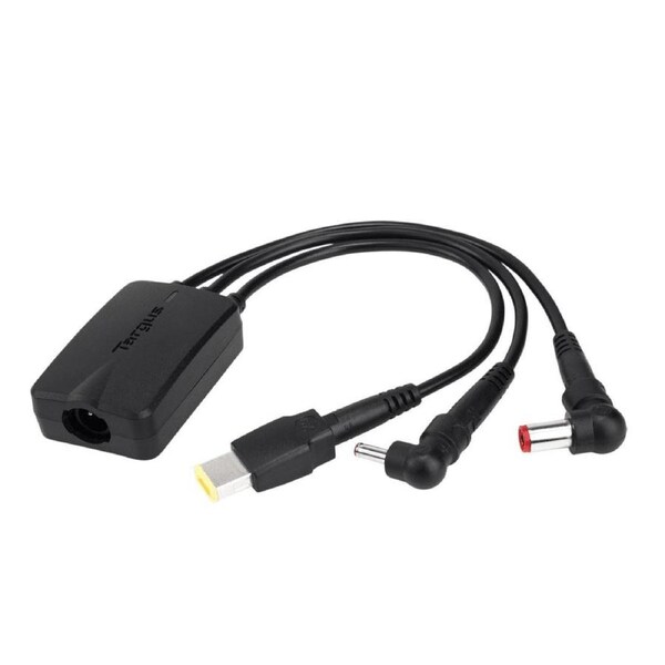 Targus 3-Way Active DC Charging Cable 3 Pin - Accommodates up to 3 different