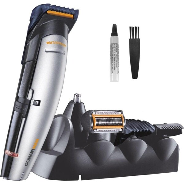 Conair 5-In-1 Multi-Grooming Kit - Cordless Groomer Body Trimmer Shaver Razor