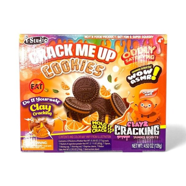 Crack Me Up Cookies Squish Slime Kit
