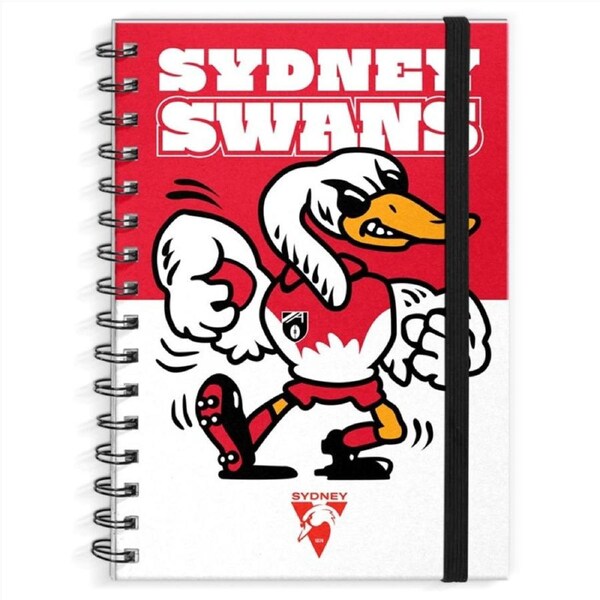 AFL - Sydney Swans Hard Cover Notebook