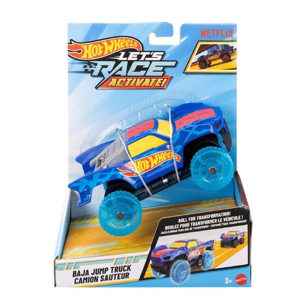 Hot Wheels Let's Race Activate! Baja Jump Truck Diecast Vehicle