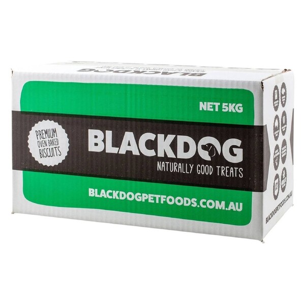 Blackdog 5kg Charcoal Dog Biscuits - DTB0785