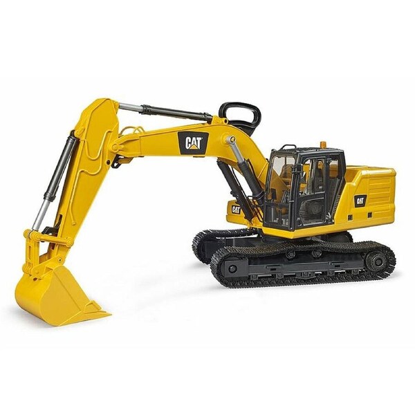 Caterpillar/Cat Excavator/Digger w/Tracks - Beautifully Detailed Bruder Digger 60cm - Scale 1:16 63cm - Suitable 4+ years