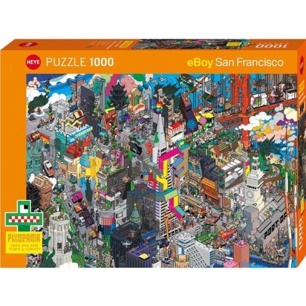 Eboy - San Francisco Quest (1000pc) Heye