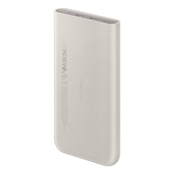 Samsung 10,000mAh Wireless Battery Pack 25W Super Fast Charging (Two Type C Ports) - Beige Beige