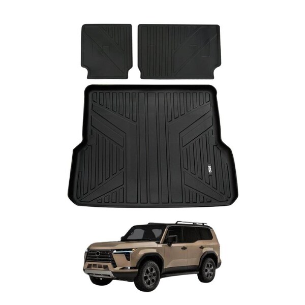 Boot Liner Kick Mats for Lexus GX550 5-Seat 2024-Onwards