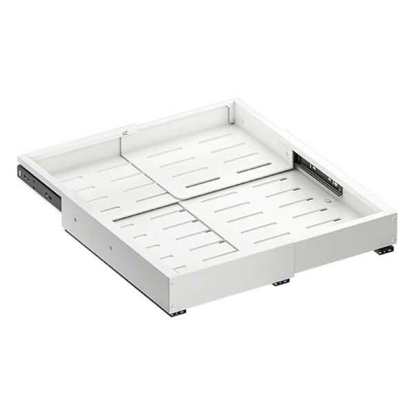 Deal365 Retractable Pull Out Cabinet Storage Rack for Dishes and Condiments No Drill