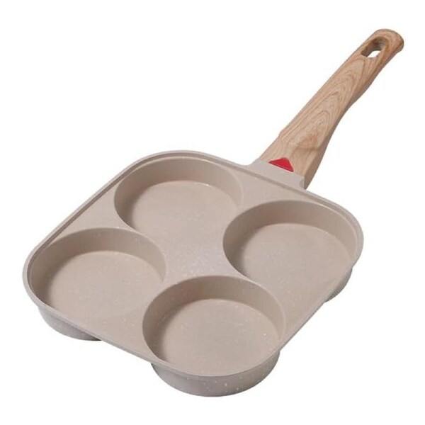 Deal365 Non Stick 4 Cup Egg Frying Pan