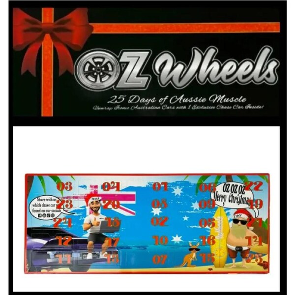Oz Wheels - Limited Edition Advent Calendar with 25 Surprises