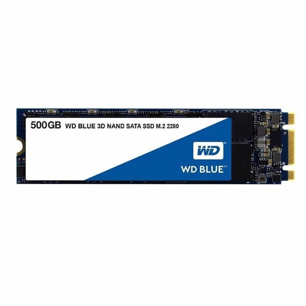 WD Blue SSD 500GB Western Digital Internal Solid State Drive Laptop 3D Nand M.2 SATA III 560MB/s