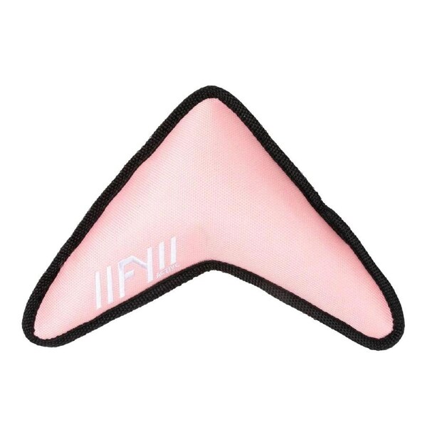 FuzzYard Active Dog Toy Flyer Peach Flying Disc Fetch Play