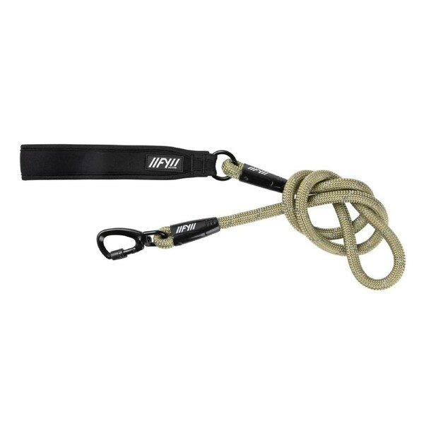 FuzzYard Active Rope Dog Lead Khaki 155cm Durable Walking