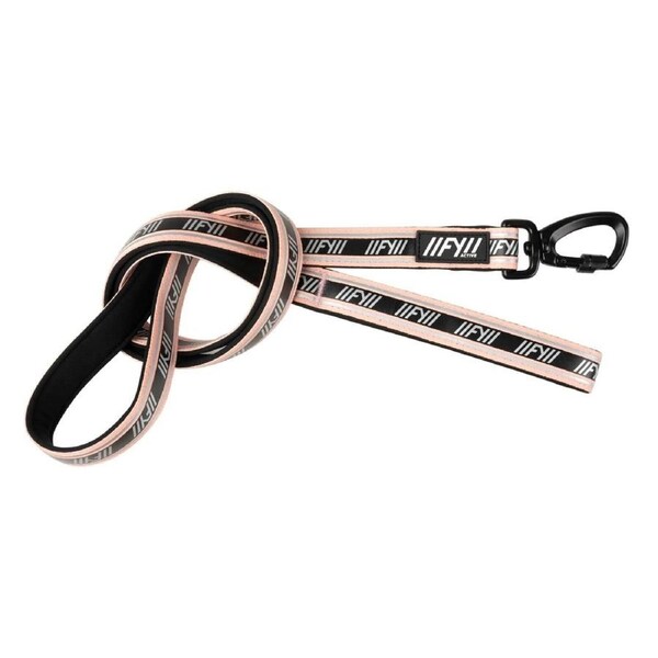 FuzzYard Active Dog Lead Peach Small 15cm x 140cm Walking Training