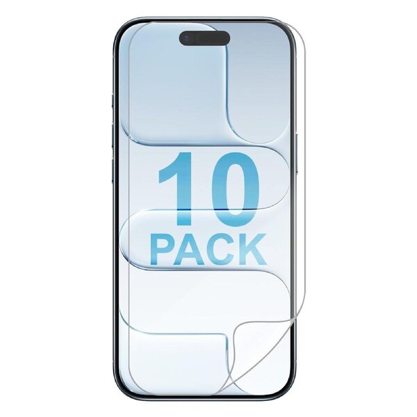 10 Pack Soft PET Film Screen Protector Guard for Apple iPhone 17 AIR Front Bulk