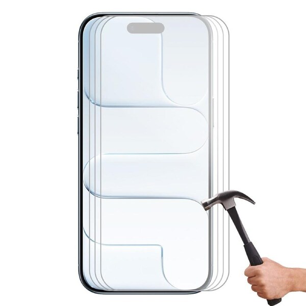 3pcs 9H Tempered Glass Screen Protector Guard for Apple iPhone 17 AIR Front Bulk