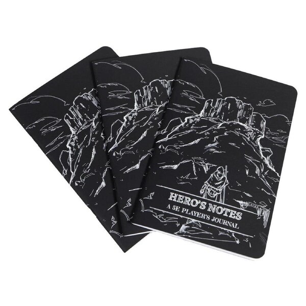 1985 Games Heros Journals: Black