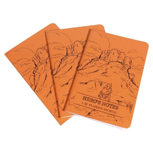 1985 Games Heros Journals: Orange