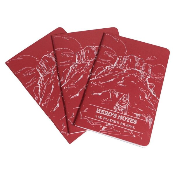 1985 Games Heros Journals: Red