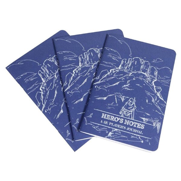 1985 Games Heros Journals: Blue