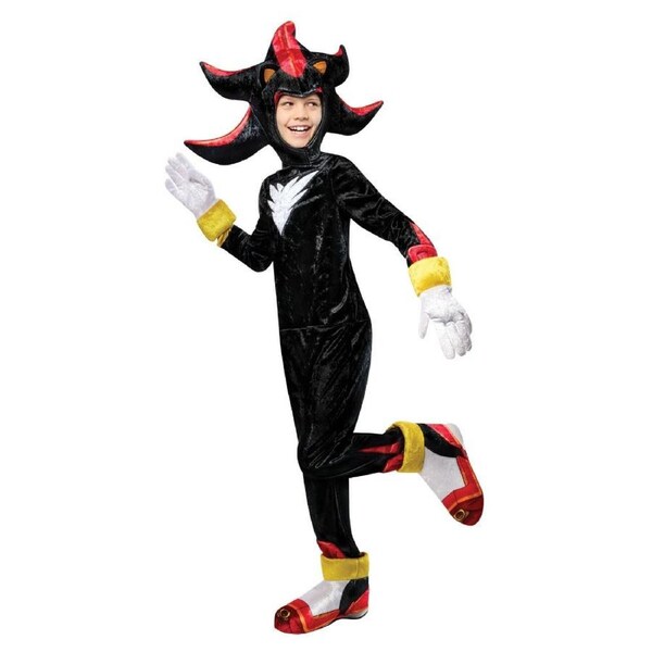 Sonic the Hedgehog Shadow the Hedgehog Deluxe Child Costume Size Medium