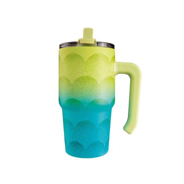 Wyld Ryde Studio Mug with Handle - Scallop Blue