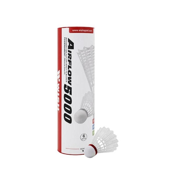 Wish Shuttlecock Nylon Air Flow 5000 - Fast Speed