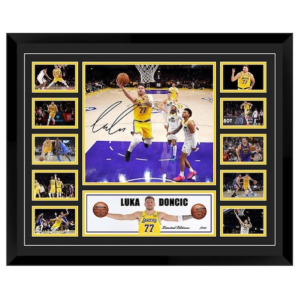 STEPHEN CURRY & JIMMY BUTLER GOLDEN STATE WARRIORS Signed Limited Photo Memorabilia Frame