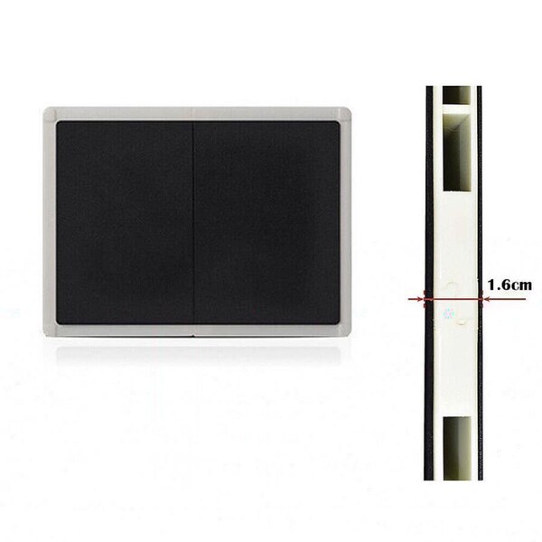 Break Board Karate Rebreakable Martial Arts Taekwondo High Strength 4 Sizes Black 16mm