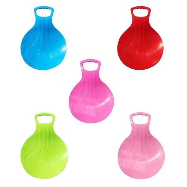 Sand Slider Snow Sled Ski Pad Board Grass Skiing 5 Colours Red