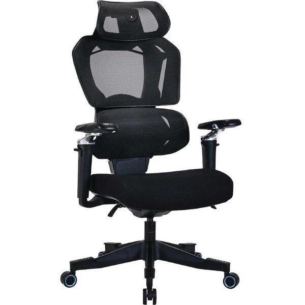 Buro x PowerA Sentinel Gaming Chair Ergonomic Breathable Mesh 5D Armrests Headrest