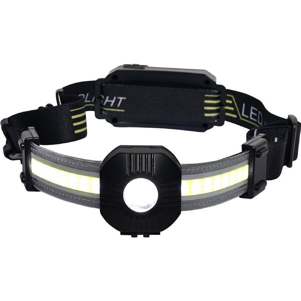 GENLAMP 280 Lumen Multi-Function LED Headband Torch 1200mAh USB C Rechargeable