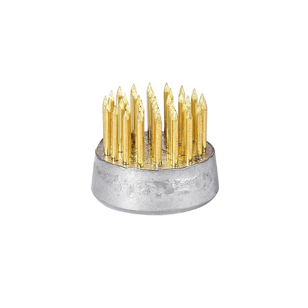 Round Flower Base Holder Spiky Frog Fixed Tool Floral Arrange For Ikebana Kenzan 23mm