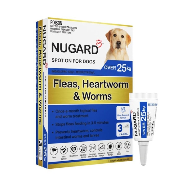 Nugard for Large Dogs over 25kg - (Blue) - 3 Pack