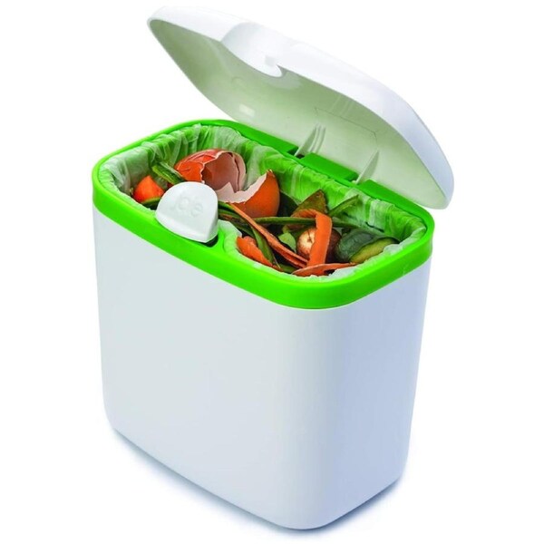 Joie Idiur Control Kitchen Compost Food Waste Bin Assorted