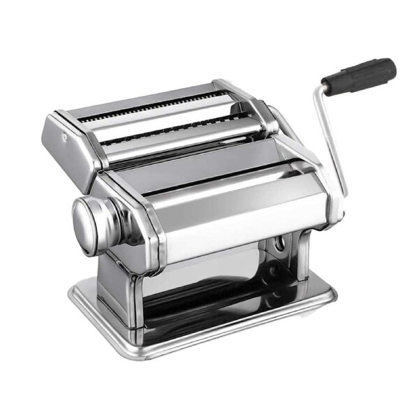 Incasa Pasta Maker Machine w/ Clamp Create Spaghetti, Fettuccine & Lasagne