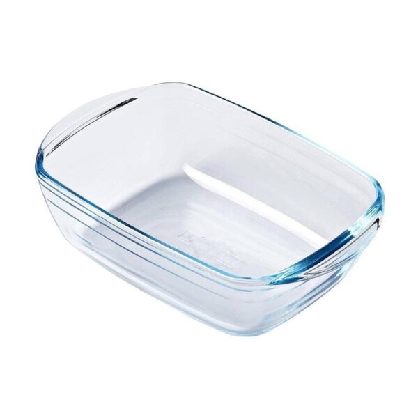 O'Cuisine Glass Rextangular Roaster For Air Fryer Cooking Up to 220 Degrees 1.2L