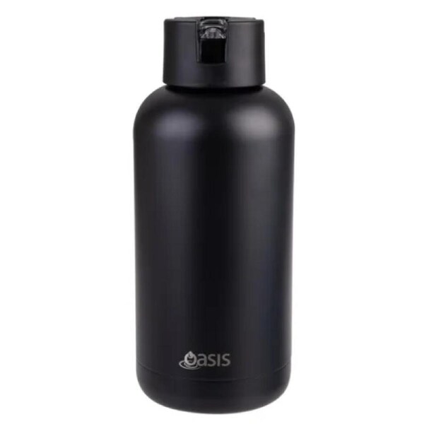 Oasis Moda Triple Wall Insulated Water Bottle - 1.5L Black